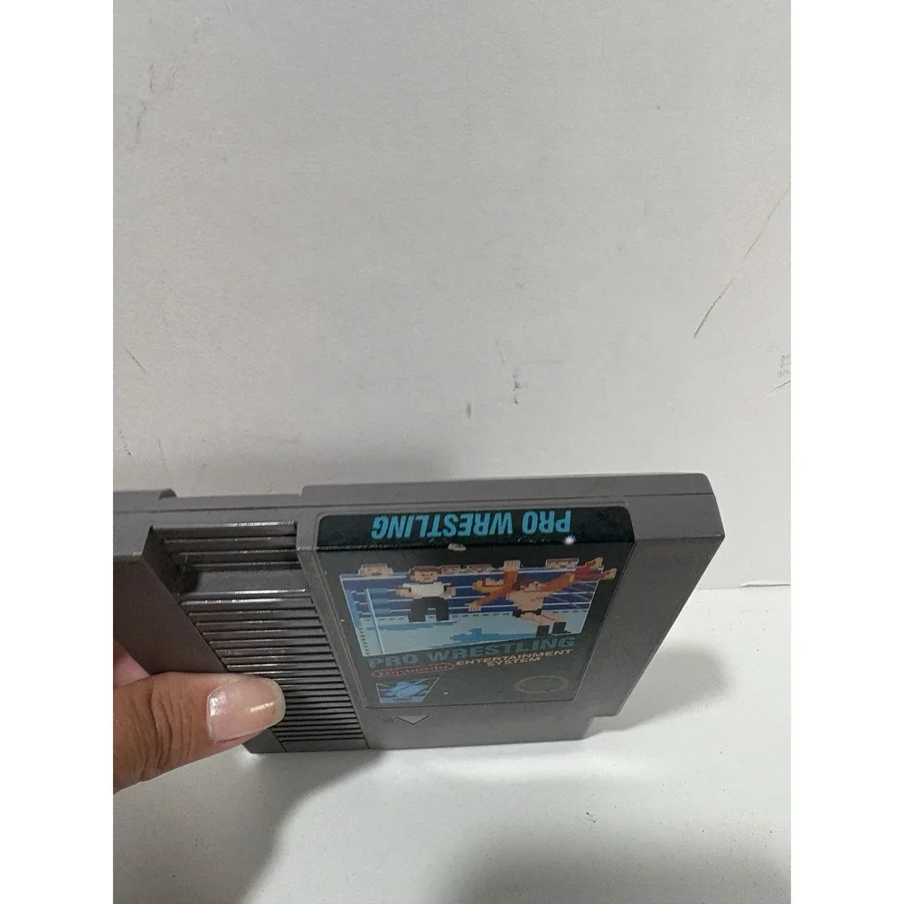 Pro Wrestling NES Nintendo Cartridge‎ & Original Nintendo Sleeve Rare